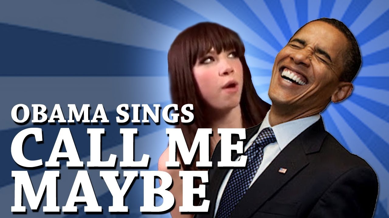 Call Me Maybe - Barack Obama hinh anh