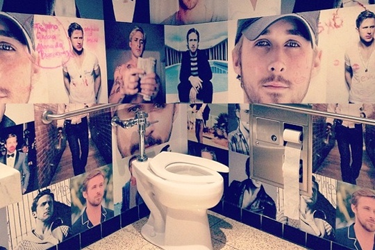 Anh sao Hollywood duoc dung de trang tri toilet hinh anh