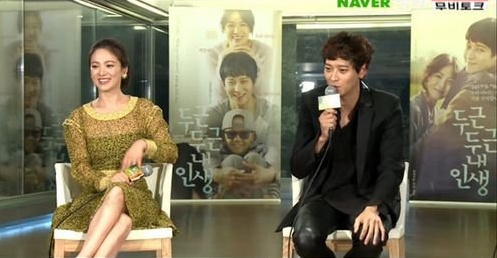 Song Hye Kyo và Kang Dong Won trò chuyện về việc quay phim điện ảnh My Brilliant Life