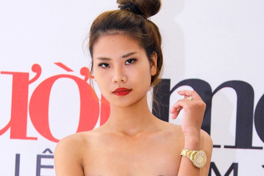Ban sao Thanh Hang gay chu y tai Next Top Model 2014 hinh anh