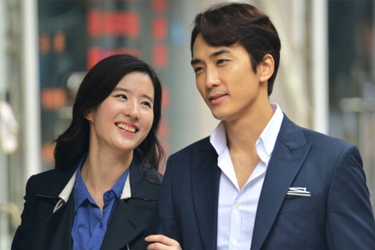 Luu Diec Phi - Song Seung Hun tinh tu tren pho hinh anh