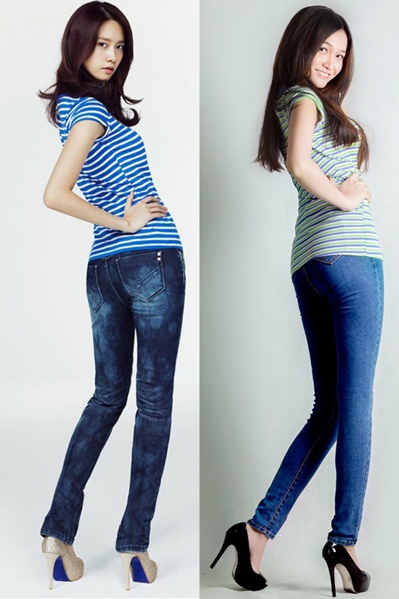 Trang phục, cách tạo dáng của Mi Băng rất giống Yoona