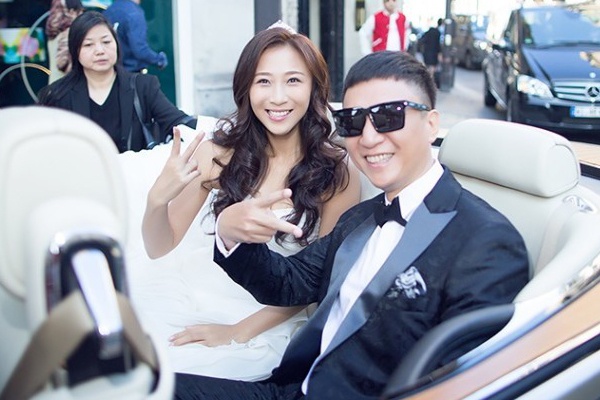 Sao 'That kiem' to chuc le cuoi lang man o Paris hinh anh