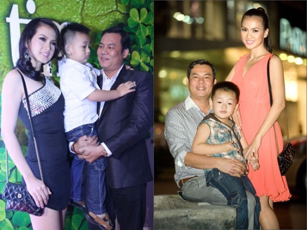 Gia đình hạnh phúc của cặp đôi 