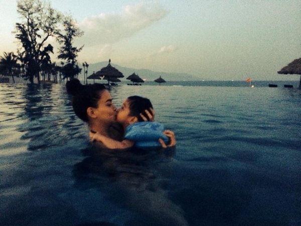 Bức ảnh được Cường Đô la đăng tải lên trang cá nhân 