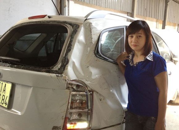 Sao Viet va nhung vu chet hut kinh hoang tren o to hinh anh