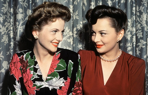 Joan Fontaine và chị gái Olivia de Havilland