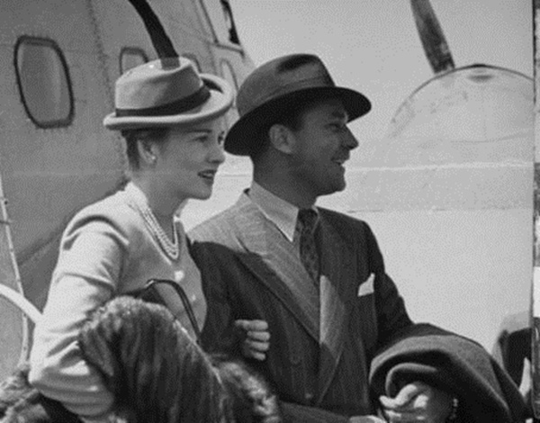 Joan Fontaine và người chồng đầu Brian Aherne
