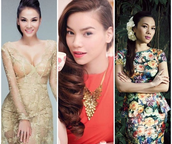 Thu Minh, Mỹ Tâm và Hồ Ngọc Hà – 3 cái tên tiêu biểu cho thị trường nhạc Pop đương đại.