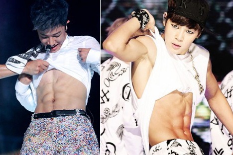 10 man khoe than gay sot cua my nam Kpop hinh anh