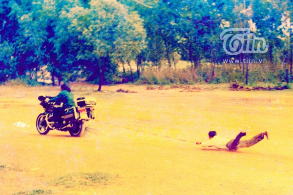 Anh Lữ Đắc Long trong một vai diễn đóng thế