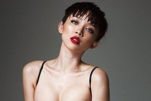 Nguoi than phan ung the nao khi sao Viet sexy hoa? hinh anh