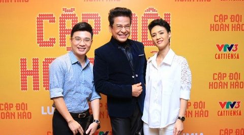 Ca sĩ Quang Linh, MC Thanh Bạch và ca sĩ Bảo Lan làm giám khảo Cặp đôi hoàn hảo 2014.
