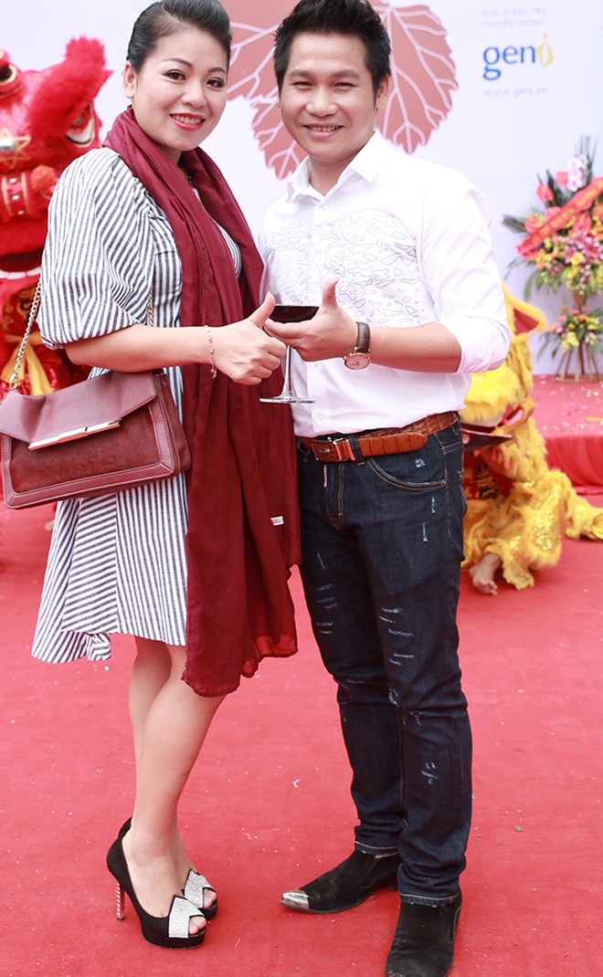 Trọng Tấn và Anh Thơ.