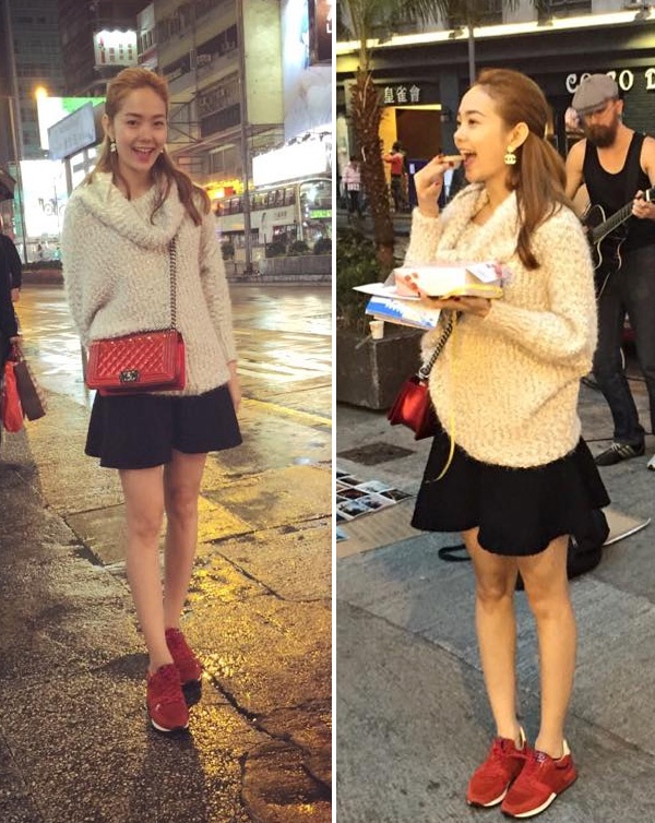 Minh Hằng trẻ trung và 