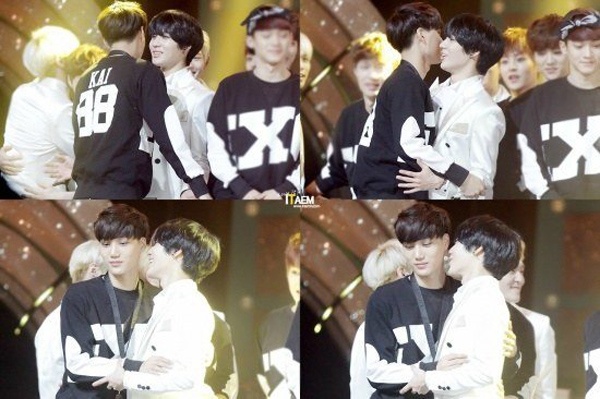 Kai (EXO) và Taemin (SHINee) dù khác nhóm nhưng cũng