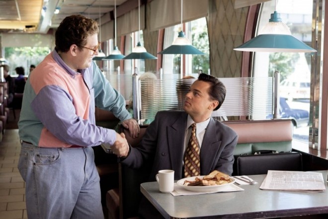 Cùng đóng The Wolf of Wall Street, Leonardo lãnh thù lao gấp hơn 400 lần so với Jonah Hill
