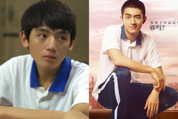 Lý Gia Thành và Lâm Canh Tân hóa thân thành Lâm Nhất thưở nhỏ và khi trưởng thành trong bộ phim Bạn cùng bàn.