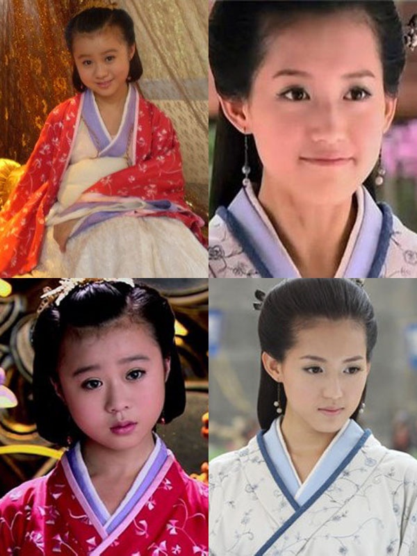 Đổng Tuệ nhí nhảnh khi vào vai Hoàng hậu Trương Yên lúc nhỏ trong bộ phim Mỹ nhân tâm kế. Phiên bản khi trưởng thành do Tô Thanh thể hiện.