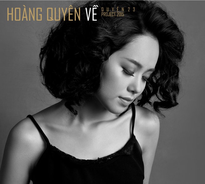 Hoàng Quyên với hình ảnh mới trong album Về.