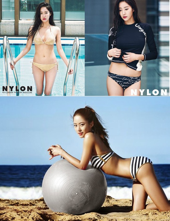 Jeon Hye Bin khoe cơ thể quyến rũ trên tạp chí Nylon.