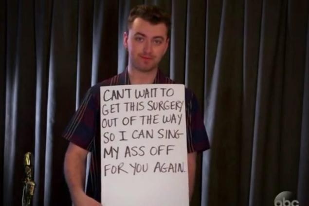 Sam Smith nhan giai Billboard bang bia cung hinh anh