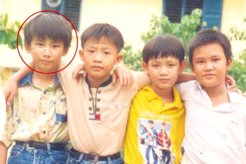 Anh tho au dang yeu cua Chi Thien hinh anh