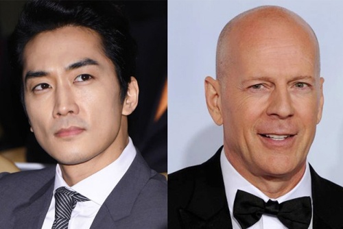 Song Seung Hun dong phim chien tranh cung Bruce Willis hinh anh