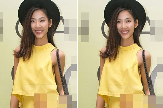 Sao kem xinh vi mac do nhan nhum di du su kien hinh anh