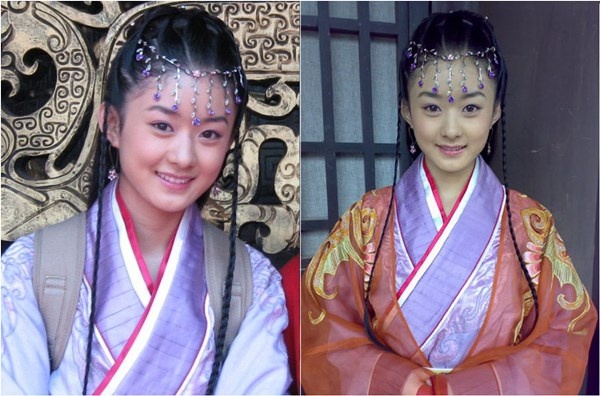 Đóng quảng cáo xong, Triệu Lệ Dĩnh đã tham gia một khóa học diễn xuất ở Bắc Kinh.  Chỉ sau hai tháng, diễn xuất của cô đã tiến bộ một cách đáng kinh ngạc, gây bất ngờ  cho đạo diễn bộ phim Nam Việt Vương. Nhờ thế, cô được vị đạo diễn này  chọn thể hiện vai Tiểu Hoàng hậu trong phim.