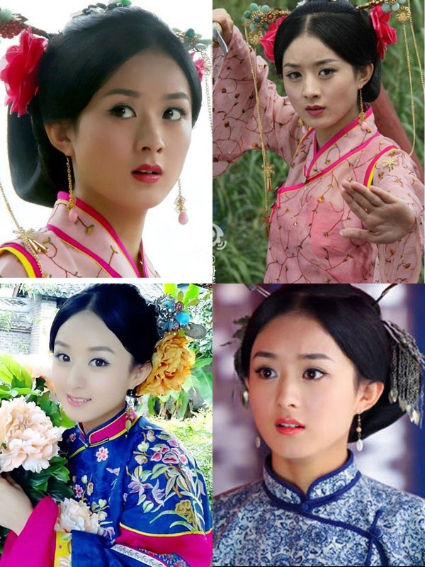  Năm 2012, Triệu Lệ Dĩnh vào vai Bách Hợp trong bộ phim truyền hình Cung Tỏa  Châu Liêm. Dù hợp tác với một dàn mỹ nhân, nhưng cô nàng vẫn trông rất nổi bật.