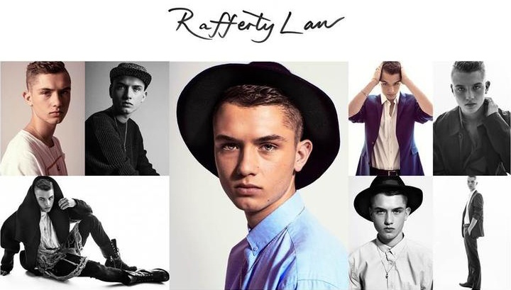 Năm ngoái, Rafferty - con trai của tài tử điển trai Jude Law - gây chú ý khi tham gia quay quảng cáo cho thương hiệu thời trang Tiger of Sweden. Không những thế, anh chàng 19 tuổi này còn trình diễn catwalk cho bộ sưu tập thời trang nam của DKNY tại London hồi tháng 6/2014. Ngoài ra, Rafferty còn là gương mặt trang bìa của tạp chí Evening Standard.