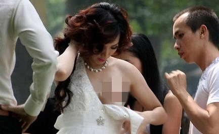 Sao Viet lo anh nhay cam do chup len: Bi hai hay chieu PR? hinh anh