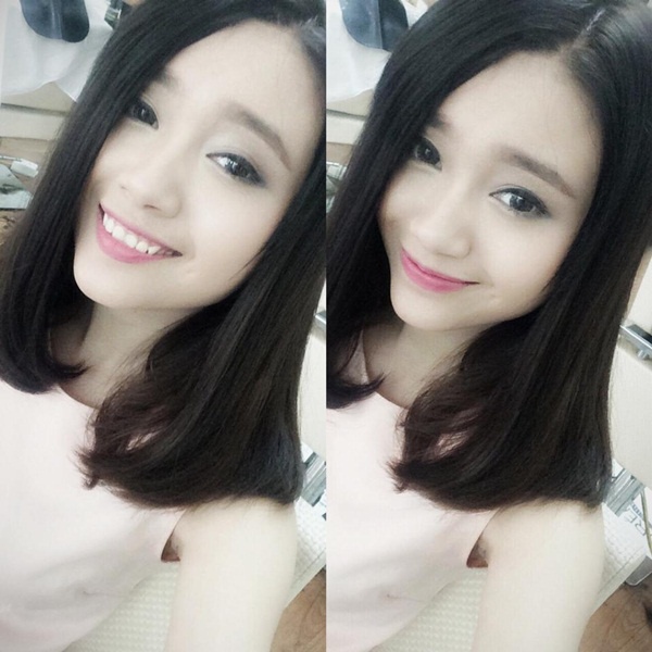  Hình ảnh xinh xắn, dễ thương của Kiều My ở tuổi 19.