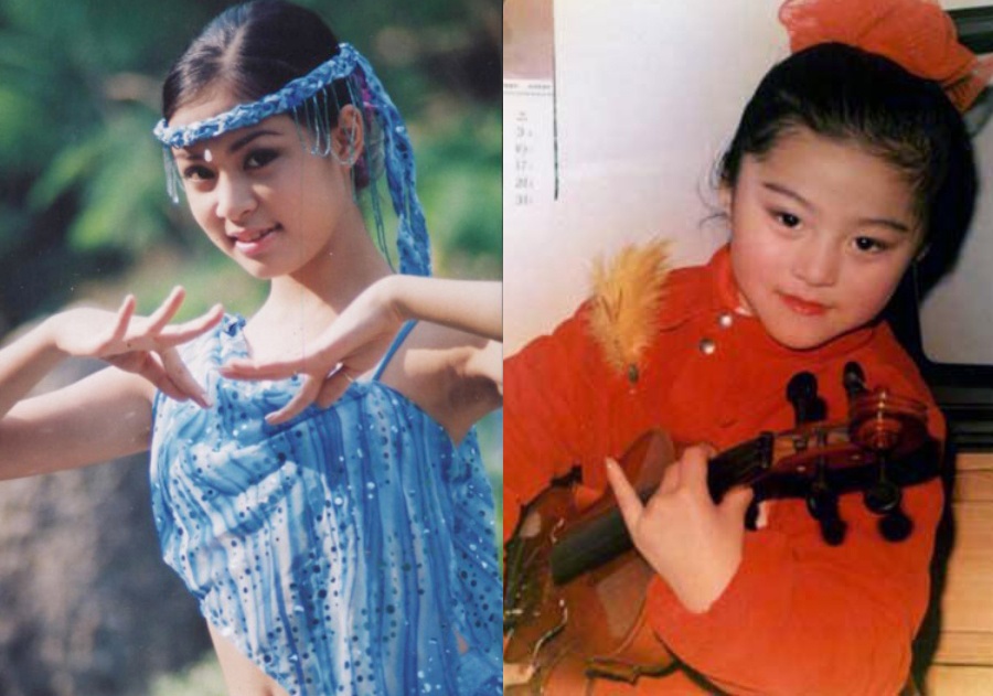 Hoàng Thùy Linh đẹp từ bé