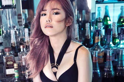 Kieu nu Han khoe phong cach quyen ru thieu dot anh nhin hinh anh