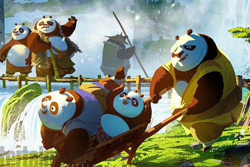 'Kung Fu Panda 3' he lo boi canh dep nhu mo hinh anh