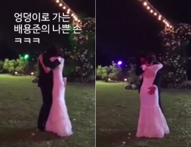 Hinh anh Bae Yong Joon au yem vo gay sot hinh anh