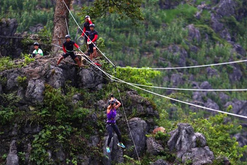 Nhung thu thach 'kho nhan' o Ha Giang trong Cuoc dua ky thu hinh anh