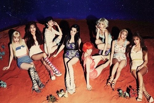 SNSD tham gia show truyen hinh My hinh anh