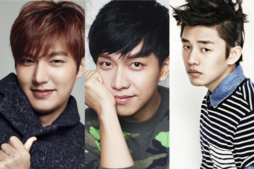 Lee Min Ho - Lee Seung Gi chay dua truoc khi nhap ngu hinh anh