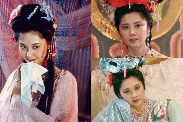 Quốc vương Tây Lương nữ quốc (Chu Lâm thể hiện) trong Tây Du Ký 1986 vừa cao quý, vừa dịu dàng và xinh đẹp.