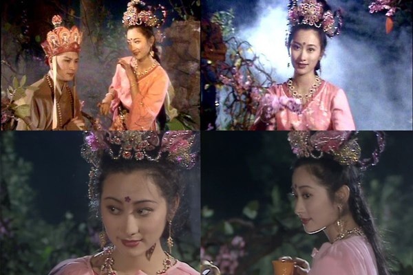 Vương Linh Hoa ghi điểm khi hóa thân thành Hạnh Tiên.