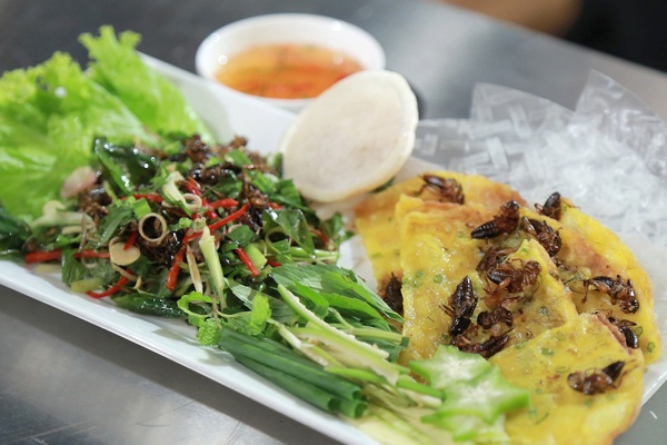 Banh xeo de - goi de chien thang top 5 Vua dau bep hinh anh