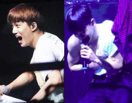 Tai nan san khau cua EXO hinh anh