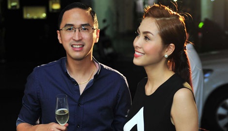 Tang Thanh Ha rang ro ben ong xa hinh anh