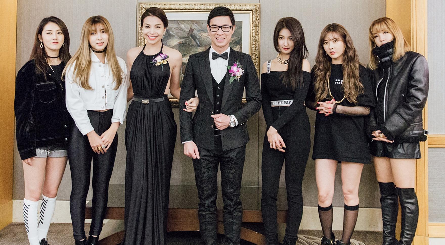 Tra Ngoc Hang gap go nu hoang goi cam xu Han HyunA hinh anh