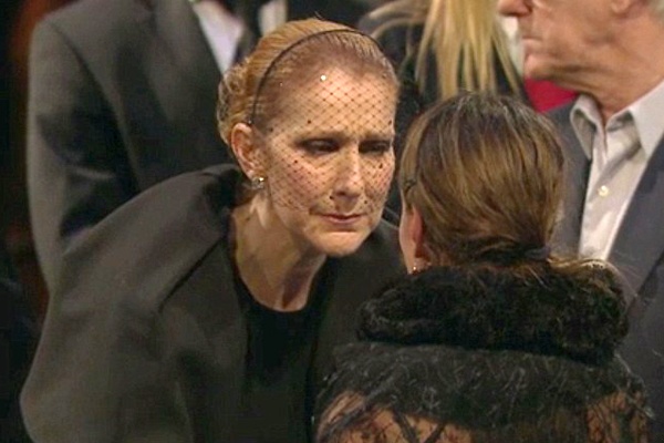 Celine Dion mo cua cho nguoi ham mo vieng tang chong hinh anh