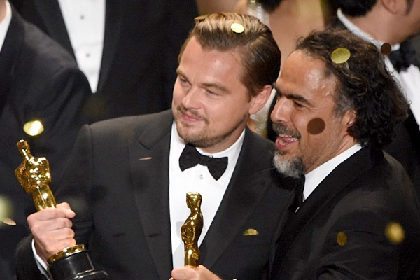 Leonardo DiCaprio tiec tung mung chien thang Oscar hinh anh
