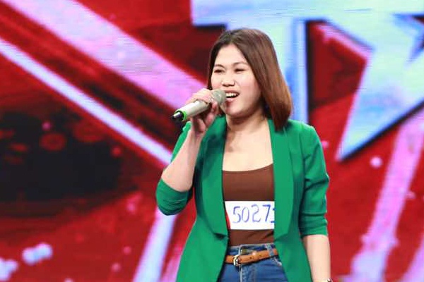 Co gai Philippines hat 'Uoc gi' cua My Tam tai Got Talent hinh anh